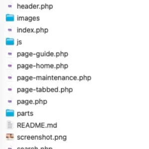 Theme structure